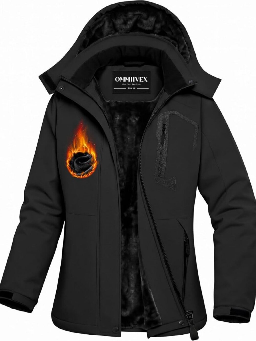 Winter Essential Waterproof Windbreaker Ski Jacket for Women - Cozy & Stylish
